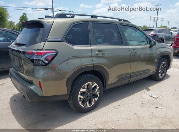 JF2SLDDC5SH612079 2025 SUBARU FORESTER Green Rear right