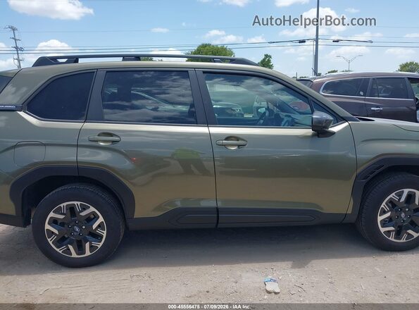 JF2SLDDC5SH612079 2025 SUBARU FORESTER Green Rear interior view