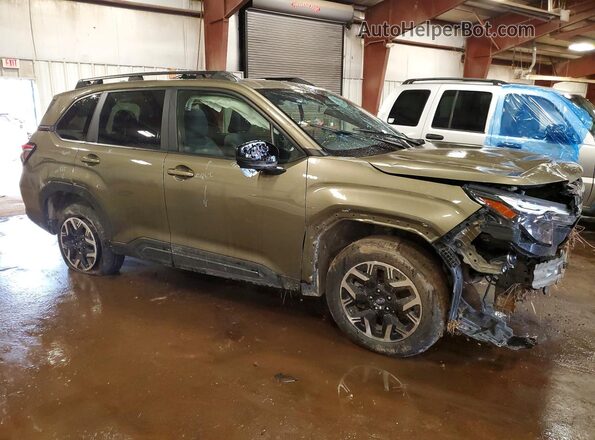 JF2SLDDC8SH523090 2025 SUBARU FORESTER Green წინა მარჯვენა