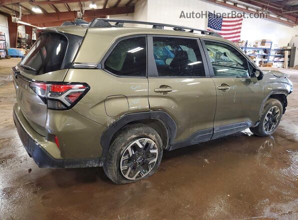 JF2SLDDC8SH523090 2025 SUBARU FORESTER Green უკანა მარჯვენა