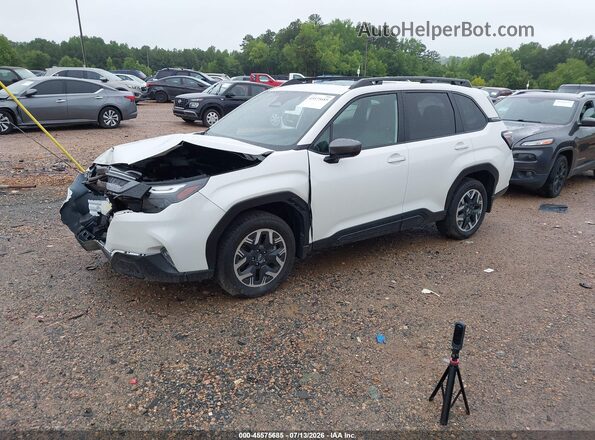 JF2SLDDC8SH525311 2025 SUBARU FORESTER White Передня ліва чверть