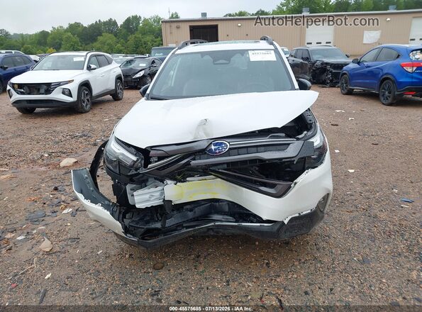 JF2SLDDC8SH525311 2025 SUBARU FORESTER White Вид спереду
