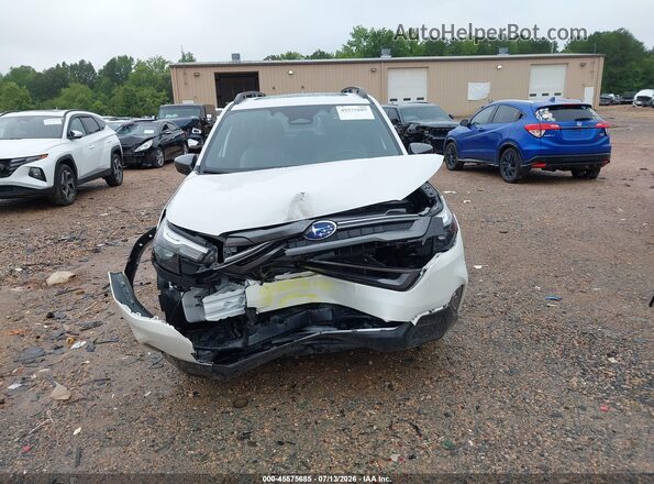 JF2SLDDC8SH525311 2025 SUBARU FORESTER White Вид щитка приладів