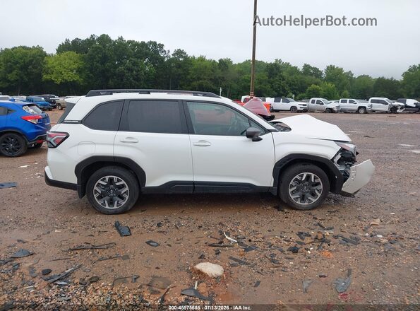 JF2SLDDC8SH525311 2025 SUBARU FORESTER White Вид задньої частини салону