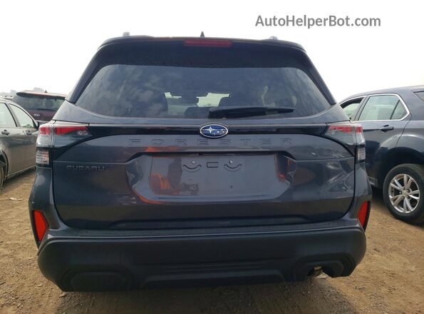 JF2SLDDC8SH545431 2025 SUBARU FORESTER Gray Rear view