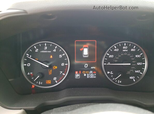 JF2SLDDC8SH545431 2025 SUBARU FORESTER Gray Instrument cluster view