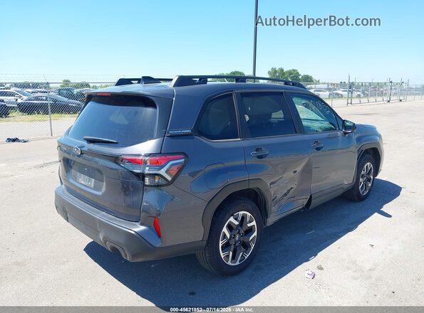 JF2SLDDC8SH586979 2025 SUBARU FORESTER Gray უკანა მარჯვენა