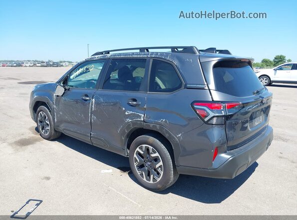 JF2SLDDC8SH586979 2025 SUBARU FORESTER Gray უკანა მარცხენა