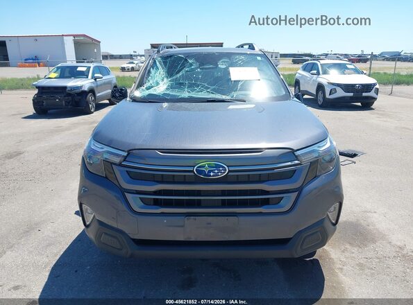 JF2SLDDC8SH586979 2025 SUBARU FORESTER Gray უკანა სალონის ხედი