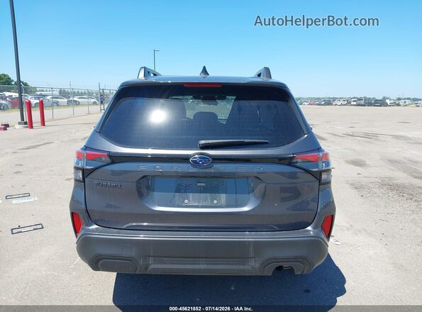 JF2SLDDC8SH586979 2025 SUBARU FORESTER Gray 