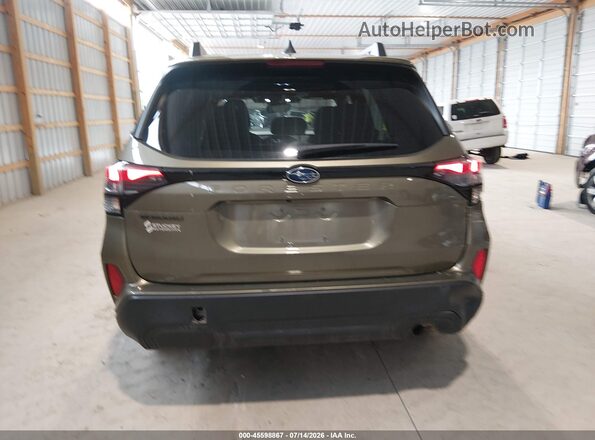 JF2SLDDC9SH508338 2025 SUBARU FORESTER Зеленый 
