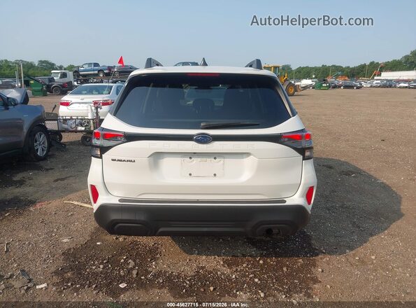 JF2SLDDCXSH425498 2025 SUBARU FORESTER White 