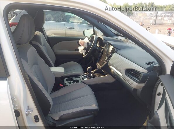 JF2SLDDCXSH425498 2025 SUBARU FORESTER White Vista interior delantera