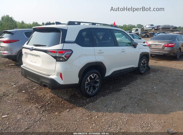 JF2SLDDCXSH425498 2025 SUBARU FORESTER White Trasero derecho