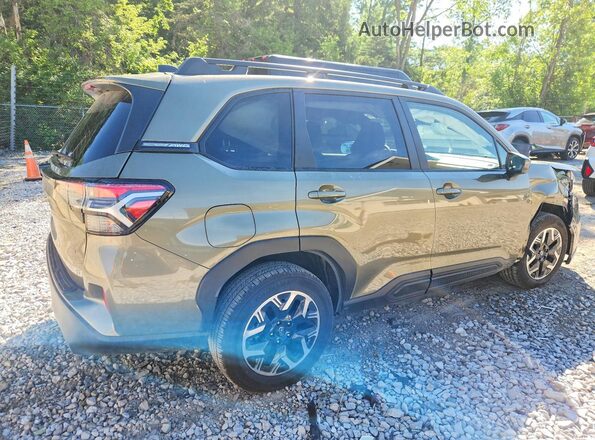 JF2SLDDCXSH482896 2025 SUBARU FORESTER Green უკანა მარჯვენა