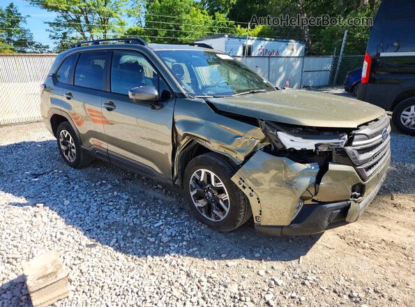 JF2SLDDCXSH482896 2025 SUBARU FORESTER Green წინა მარჯვენა