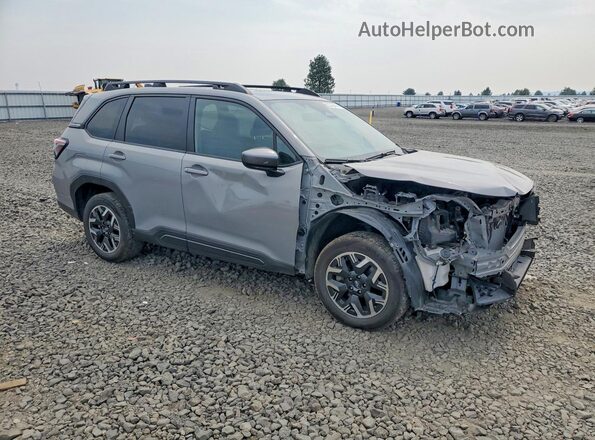 JF2SLDDCXSH516853 2025 SUBARU FORESTER Серебряный Передняя правая четверть
