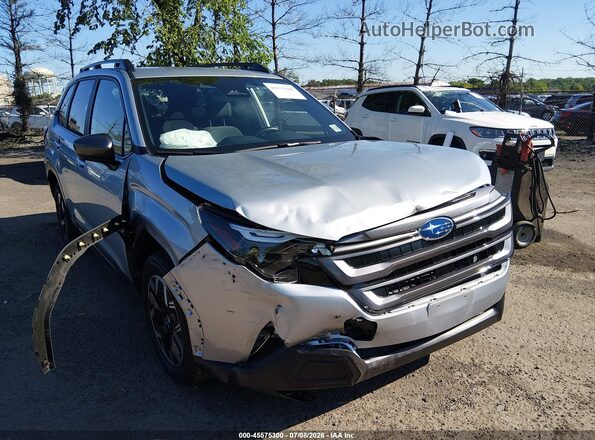 JF2SLDDCXSH546872 2025 SUBARU FORESTER Light Blue Front view