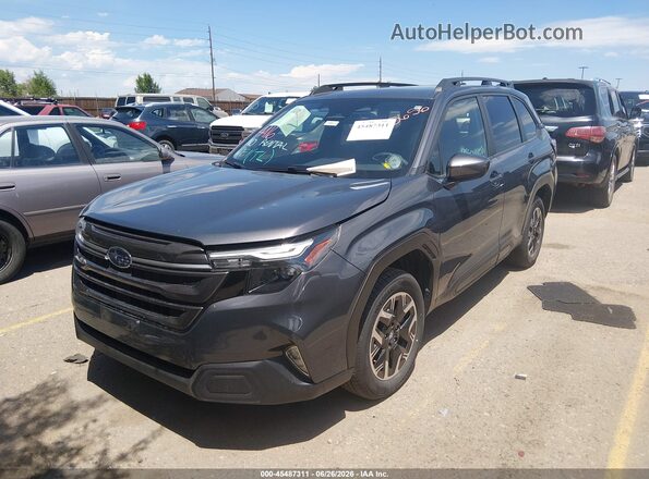 JF2SLDDCXSH561789 2025 SUBARU FORESTER Серый Передняя левая четверть