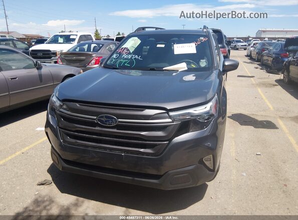 JF2SLDDCXSH561789 2025 SUBARU FORESTER Серый Вид щитка приборов