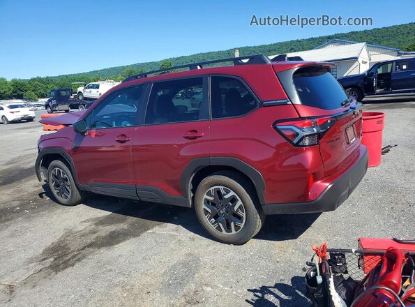 JF2SLDDCXSH566751 2025 SUBARU FORESTER Burgundy Rear left