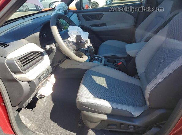 JF2SLDDCXSH566751 2025 SUBARU FORESTER Burgundy Front interior view