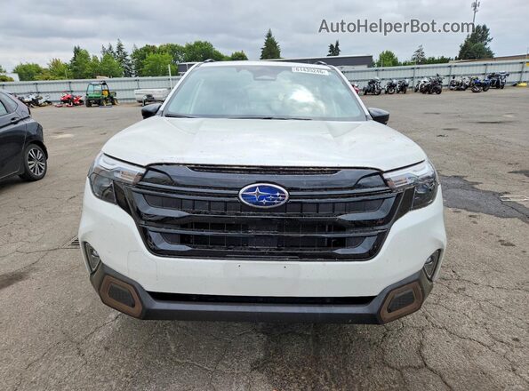 JF2SLDFC2SH617091 2025 SUBARU FORESTER White Front view