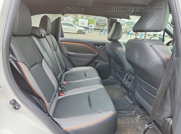 JF2SLDFC2SH617091 2025 SUBARU FORESTER White Rear seats view