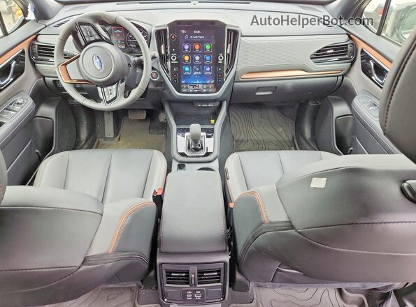 JF2SLDFC2SH617091 2025 SUBARU FORESTER White Dashboard view