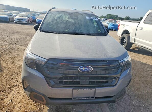JF2SLDFC6SH471326 2025 SUBARU FORESTER Gray Вид спереду