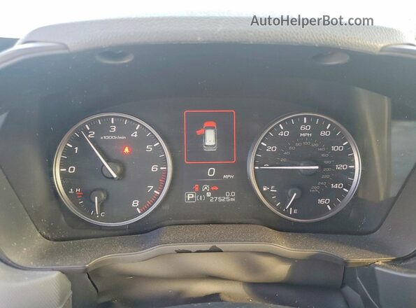 JF2SLDFC6SH471326 2025 SUBARU FORESTER Gray Вид щитка приладів