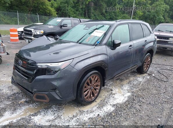 JF2SLDHC0SH531419 2025 SUBARU FORESTER Gray Vista tres cuartos delantera izquierda