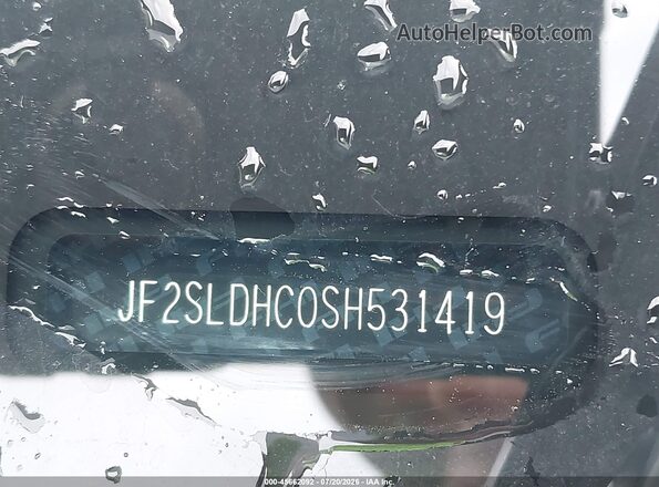JF2SLDHC0SH531419 2025 SUBARU FORESTER Gray Vista del compartimento del motor