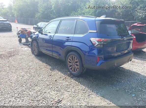 JF2SLDHC1SH552568 2025 SUBARU FORESTER Blue Tył lewy