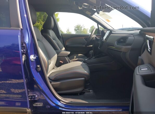 JF2SLDHC1SH552568 2025 SUBARU FORESTER Blue Widok wnętrza z przodu