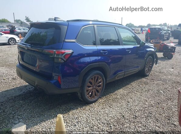 JF2SLDHC1SH552568 2025 SUBARU FORESTER Blue Tył prawy