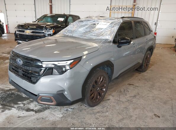 JF2SLDHC2SH463365 2025 SUBARU FORESTER Gray Front left