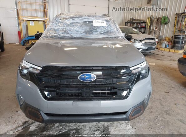 JF2SLDHC2SH463365 2025 SUBARU FORESTER Gray Instrument cluster view