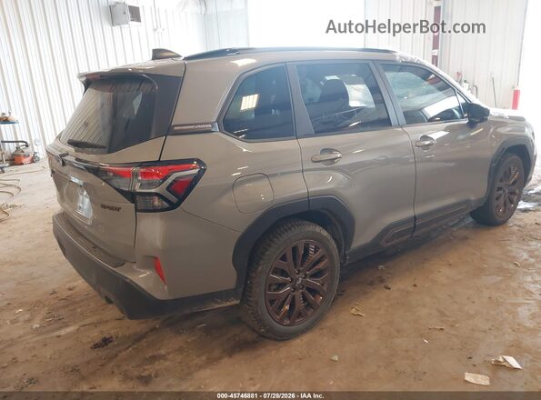 JF2SLDHC2SH463365 2025 SUBARU FORESTER Gray Rear right