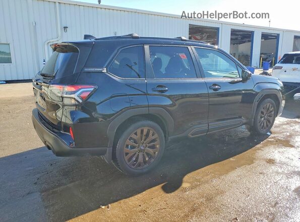 JF2SLDHC2SH616150 2025 SUBARU FORESTER Black Հետևի աջ