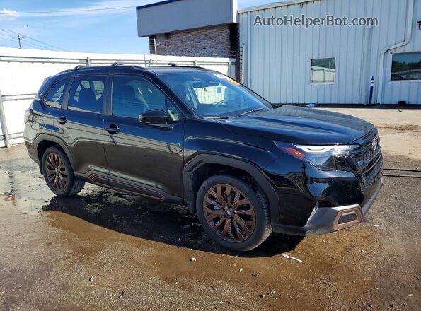 JF2SLDHC2SH616150 2025 SUBARU FORESTER Black Առջևի աջ