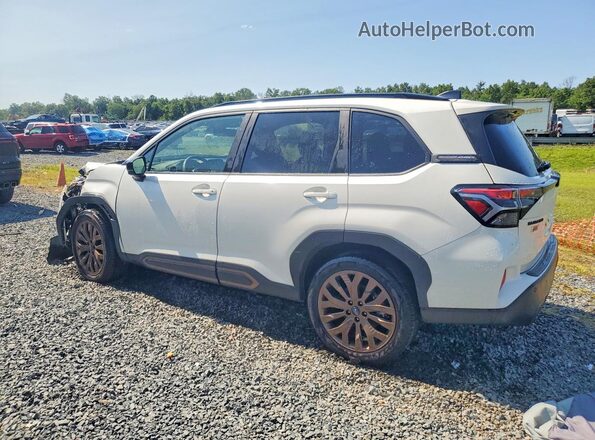 JF2SLDHC3SH537232 2025 SUBARU FORESTER White უკანა მარცხენა