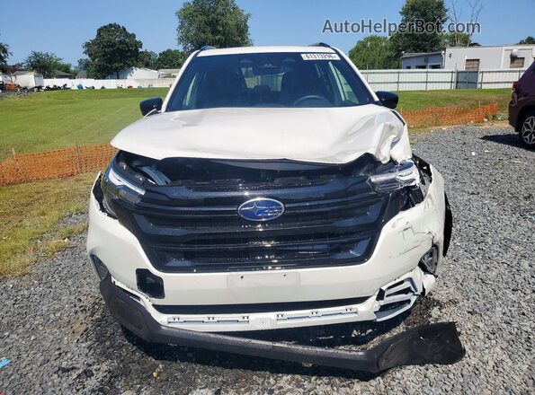 JF2SLDHC3SH537232 2025 SUBARU FORESTER White წინა ხედი
