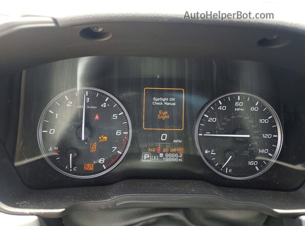 JF2SLDHC4SH419349 2025 SUBARU FORESTER Black Սարքավորումների վահանակի տեսք