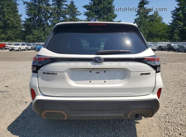 JF2SLDHC4SH432005 2025 SUBARU FORESTER White Вид ззаду