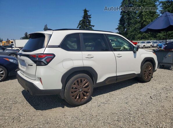 JF2SLDHC4SH432005 2025 SUBARU FORESTER White Задня права чверть