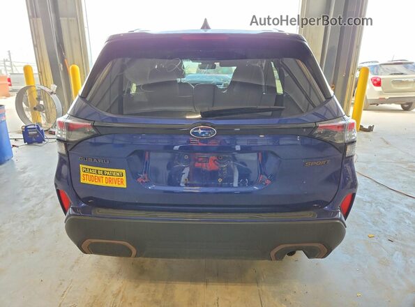 JF2SLDHC4SH569820 2025 SUBARU FORESTER Blue Widok z tyłu