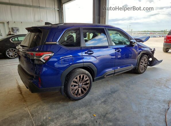 JF2SLDHC4SH569820 2025 SUBARU FORESTER Blue Tył prawy