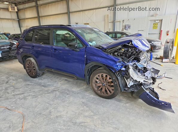 JF2SLDHC4SH569820 2025 SUBARU FORESTER Blue Przód prawy