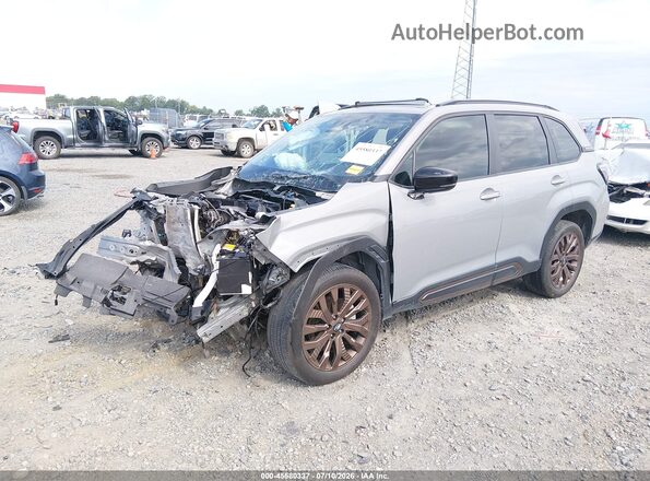 JF2SLDHC4SH576587 2025 SUBARU FORESTER Gray Передня ліва чверть